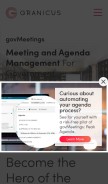 How iqm2.com looks like on a mobile device such as an iPhone.