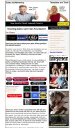 How irieauctions.com looks like on a mobile device such as an iPhone.