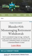 How irv2.com looks like on a mobile device such as an iPhone.