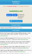 How isaiminiyo.net looks like on a mobile device such as an iPhone.