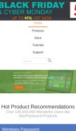 How iseepassword.com looks like on a mobile device such as an iPhone.