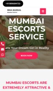 How ishabansal.com looks like on a mobile device such as an iPhone.
