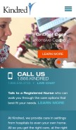 How ishealth.net looks like on a mobile device such as an iPhone.