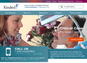 How ishealth.net looks like on a tablet such as an iPad.