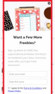 How ishouldbemoppingthefloor.com looks like on a mobile device such as an iPhone.