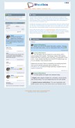 How ishoutbox.com looks like on a mobile device such as an iPhone.