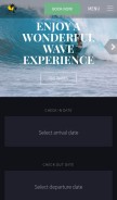 How islandtimesimeulue-surf.com looks like on a mobile device such as an iPhone.