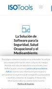 How isotools.org looks like on a mobile device such as an iPhone.