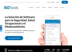 How isotools.org looks like on a tablet such as an iPad.
