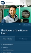 How issworld.com looks like on a mobile device such as an iPhone.