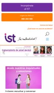 How ist.cl looks like on a mobile device such as an iPhone.