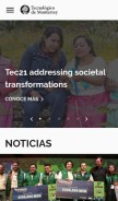 How itesm.mx looks like on a mobile device such as an iPhone.