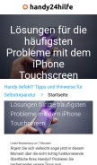 How itmages.ru looks like on a mobile device such as an iPhone.