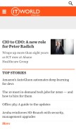 How itworld.com looks like on a mobile device such as an iPhone.