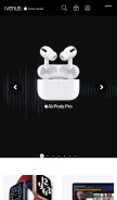 How ivenus.in looks like on a mobile device such as an iPhone.