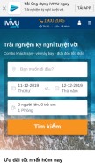 How ivivu.com looks like on a mobile device such as an iPhone.