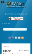 How ivnet.com looks like on a mobile device such as an iPhone.