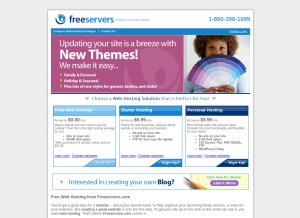 How iwarp.com looks like on a tablet such as an iPad.