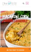 How iwashyoudry.com looks like on a mobile device such as an iPhone.