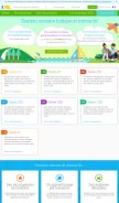 How ixl.com looks like on a mobile device such as an iPhone.