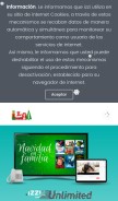 How izzi.mx looks like on a mobile device such as an iPhone.