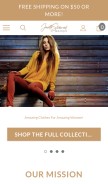 How jacellesherwood.com looks like on a mobile device such as an iPhone.