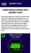 How jackpotmilionario.com looks like on a mobile device such as an iPhone.