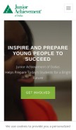 How jadallas.org looks like on a mobile device such as an iPhone.