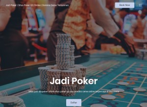 How jadi-poker.jimdosite.com looks like on a tablet such as an iPad.