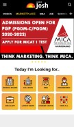 How jagranjosh.com looks like on a mobile device such as an iPhone.