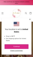 How jainjewelsofficial.com looks like on a mobile device such as an iPhone.