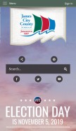 How jamescitycountyva.gov looks like on a mobile device such as an iPhone.