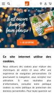 How jardiland.com looks like on a mobile device such as an iPhone.