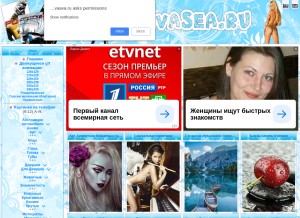 How javasea.ru looks like on a tablet such as an iPad.