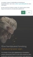 How jay.net looks like on a mobile device such as an iPhone.
