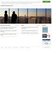 How jenner.com looks like on a mobile device such as an iPhone.