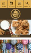 How jensfavoritecookies.com looks like on a mobile device such as an iPhone.
