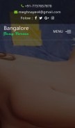 How jenyvarma.com looks like on a mobile device such as an iPhone.