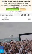 How jeunesseglobal.com looks like on a mobile device such as an iPhone.