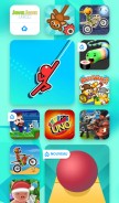 How jeuxjeuxjeux.ch looks like on a mobile device such as an iPhone.