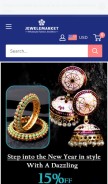 How jewelemarket.com looks like on a mobile device such as an iPhone.