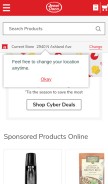 How jewelosco.com looks like on a mobile device such as an iPhone.
