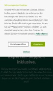How jiffybox.net looks like on a mobile device such as an iPhone.