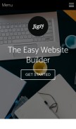 How jigsy.com looks like on a mobile device such as an iPhone.