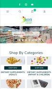 How jionpharmacy.com looks like on a mobile device such as an iPhone.