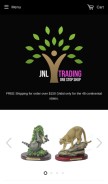 How jnltradinginc.com looks like on a mobile device such as an iPhone.
