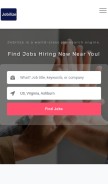 How jobilize.com looks like on a mobile device such as an iPhone.