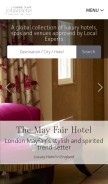 How johansens.com looks like on a mobile device such as an iPhone.