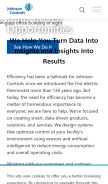 How johnsoncontrols.com looks like on a mobile device such as an iPhone.