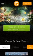 How join.casino.com looks like on a mobile device such as an iPhone.
